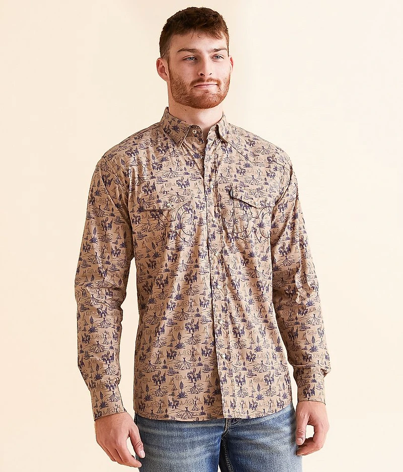 Dos Sol Western Performance Stretch Shirt