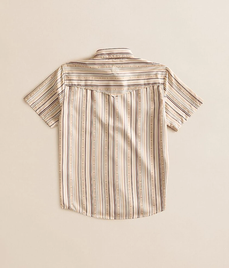 Boys - Striped Western Shirt