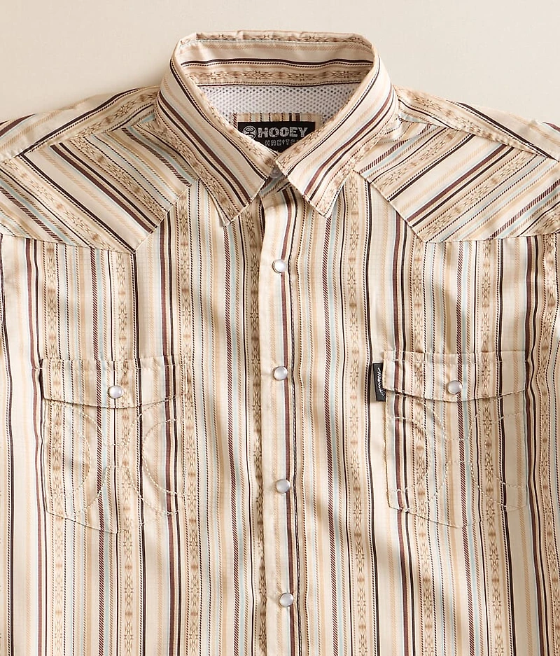 Boys - Striped Western Shirt