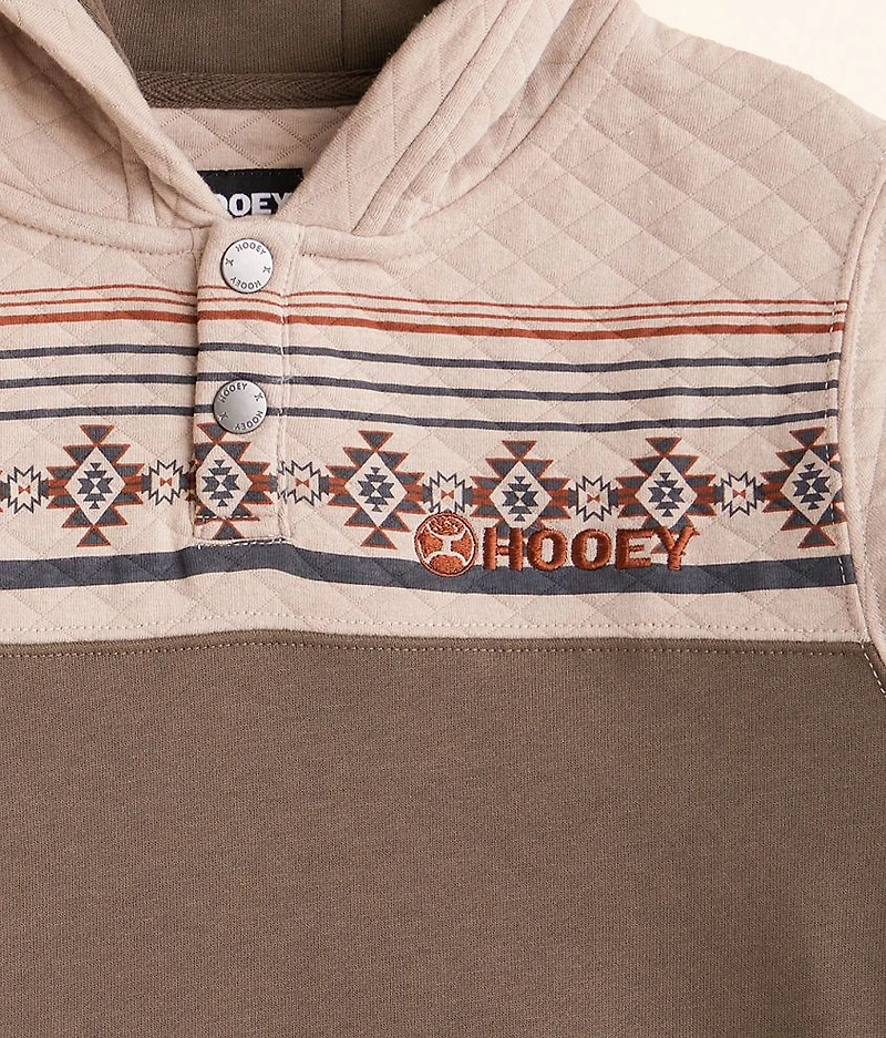 Boys - Jimmy Quarter Snap Hooded Sweatshirt