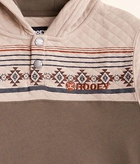 Boys - Jimmy Quarter Snap Hooded Sweatshirt