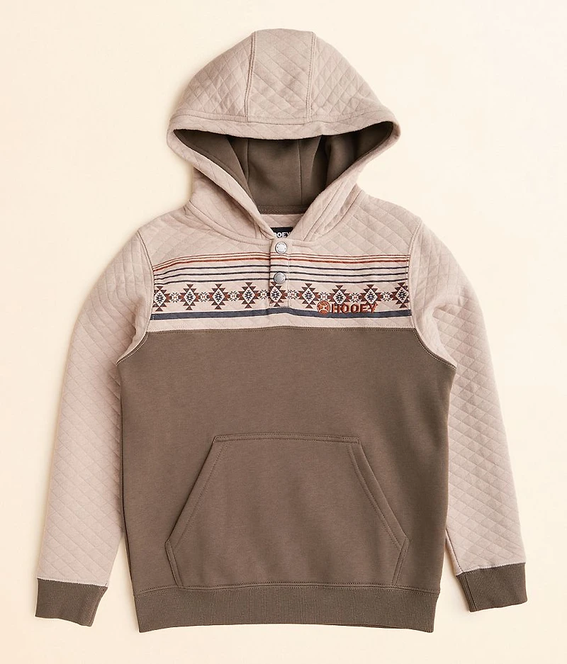 Boys - Jimmy Quarter Snap Hooded Sweatshirt