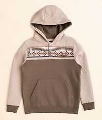 Boys - Jimmy Quarter Snap Hooded Sweatshirt