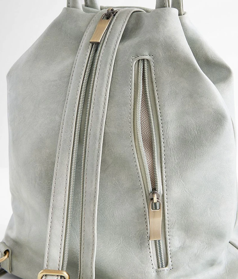 Perforated Convertible Sling Backpack