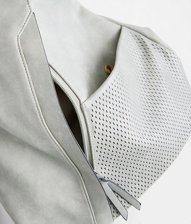 Perforated Convertible Sling Backpack