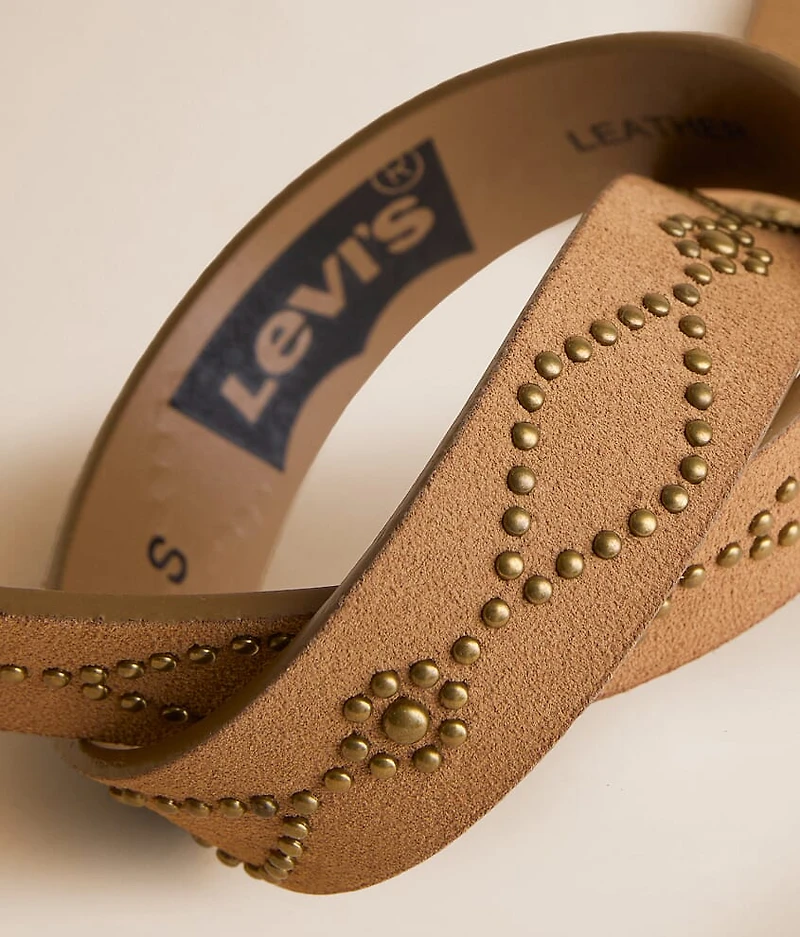 Basic Studded Leather Belt