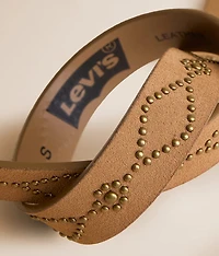 Basic Studded Leather Belt