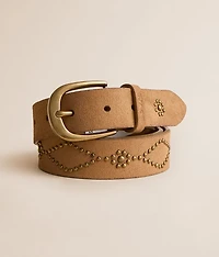 Basic Studded Leather Belt