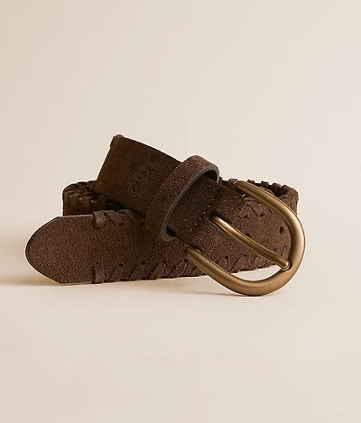 Basic Whipstitch Leather Belt