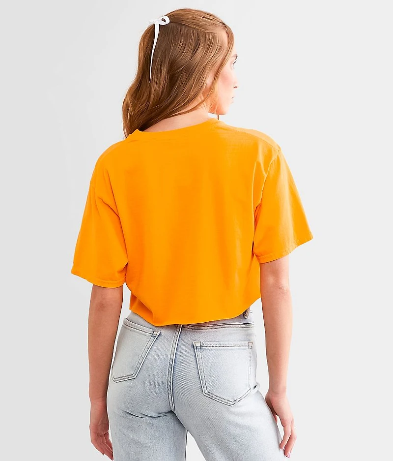 Happiness Cropped T-Shirt