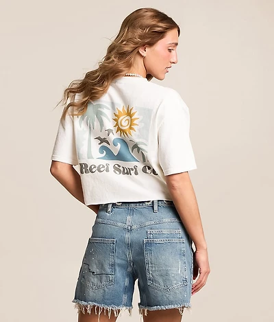 Surf Co. Cropped T-Shirt