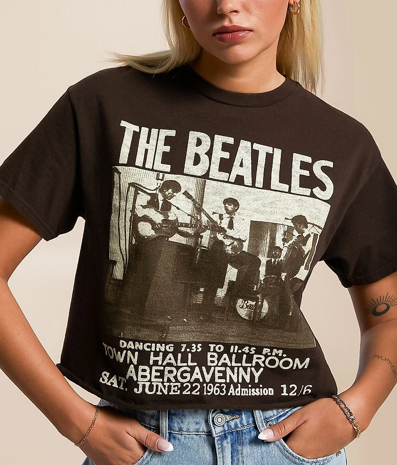 The Beatles Cropped Band T-Shirt