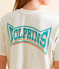 Miami Dolphins Cropped T-Shirt