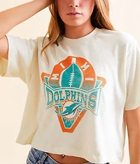 Miami Dolphins Cropped T-Shirt