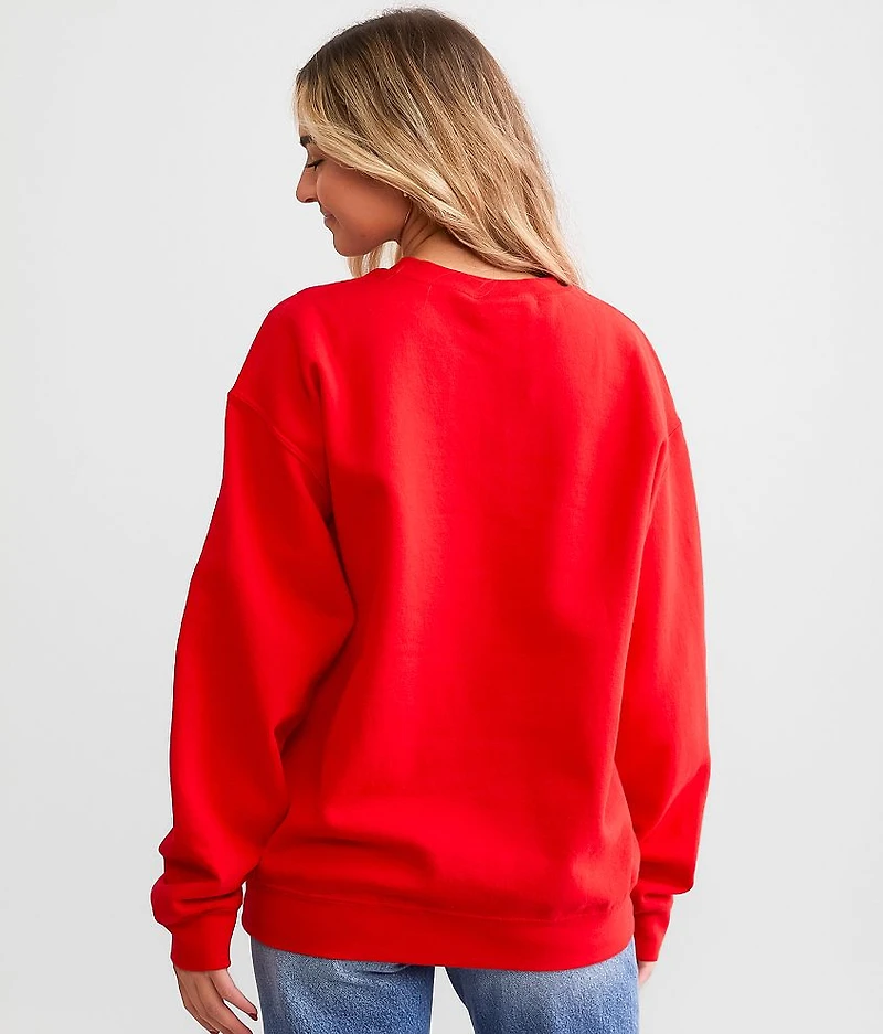 Budweiser Holiday Oversized Pullover
