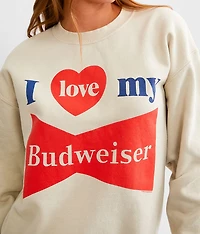 I Love My Budweiser Pullover