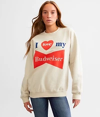 I Love My Budweiser Pullover