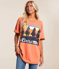 Junkfood Coors Banquet Rooted The West T-Shirt