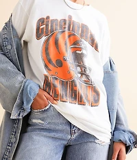 Cincinnati Bengals Throwback Helmet T-Shirt