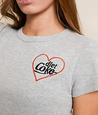 Diet Coke Cropped Baby T-Shirt