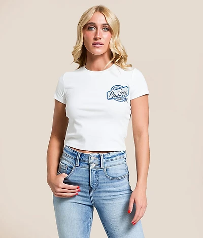 Dallas Cowboys Cropped T-Shirt