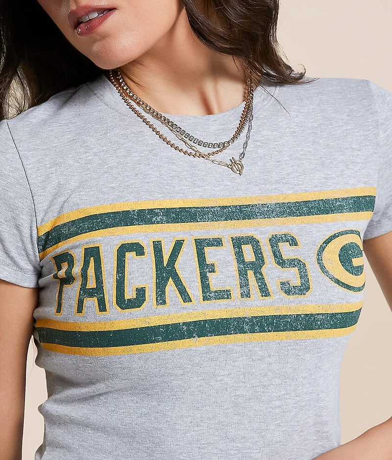 Green Bay Packers Sideline Baby Cropped T-Shirt