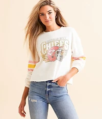 Kansas City Chiefs Kickoff Cropped Pullover