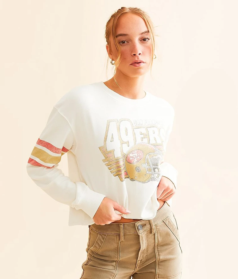 San Francisco 49ers Kickoff Cropped Pullover