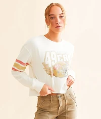 San Francisco 49ers Kickoff Cropped Pullover