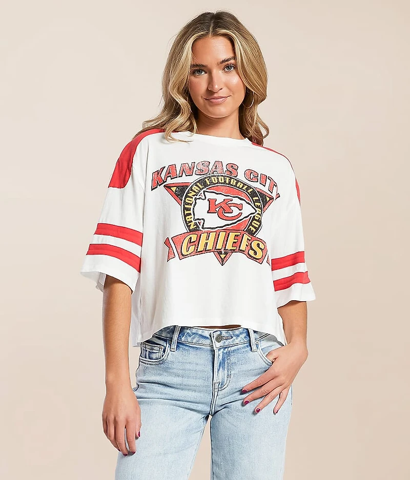Junkfood Kansas City Chiefs Cropped T-Shirt