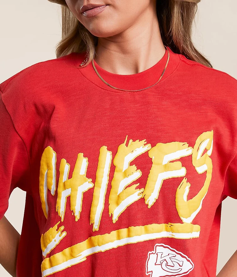 Kansas City Chiefs Thrill Cropped T-Shirt
