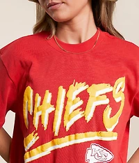 Kansas City Chiefs Thrill Cropped T-Shirt