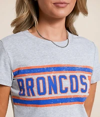 Denver Broncos Sideline Baby Cropped T-Shirt