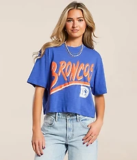 Junkfood Denver Broncos Thrill Cropped T-Shirt