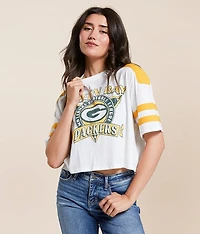 Junkfood Green Bay Packers Cropped T-Shirt