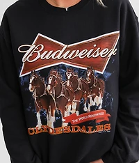 Budweiser Clydesdale Oversized Pullover