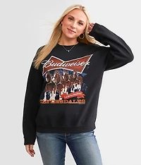 Budweiser Clydesdale Oversized Pullover