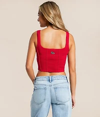 Nebraska® Huskers® Cropped Tank Top