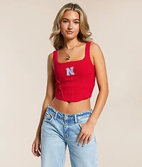 Nebraska® Huskers® Cropped Tank Top
