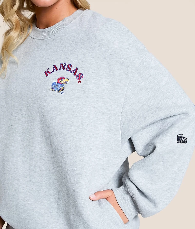 Kansas Jayhawks Oversized Pullover