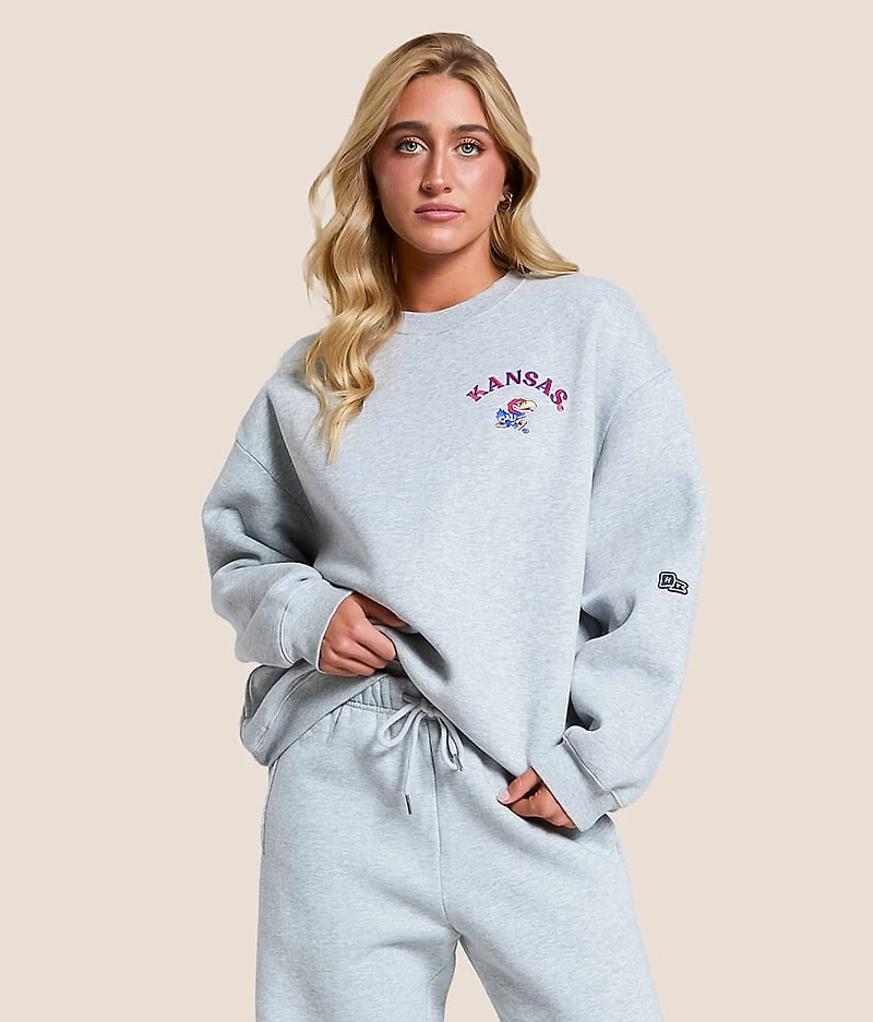 Kansas Jayhawks Oversized Pullover