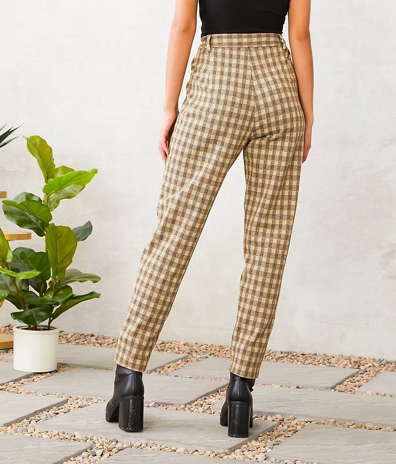Plaid Trouser Pant