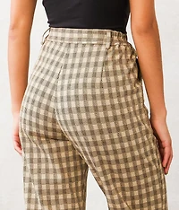 Plaid Trouser Pant