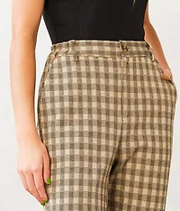 Plaid Trouser Pant