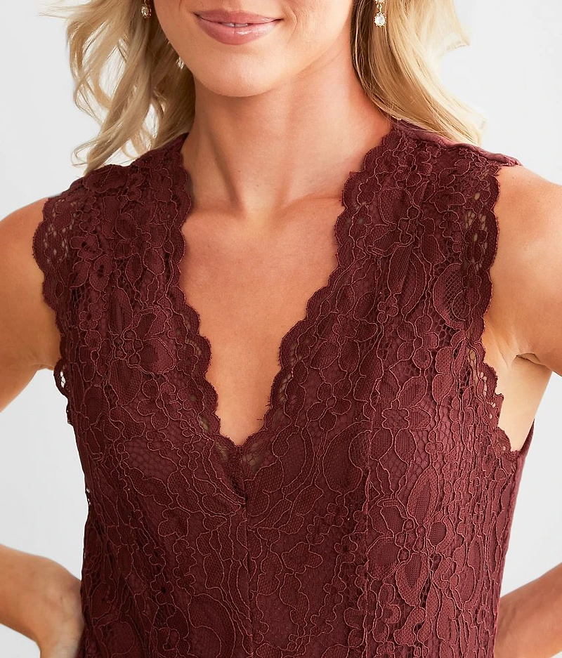Lace Layering Tank Top