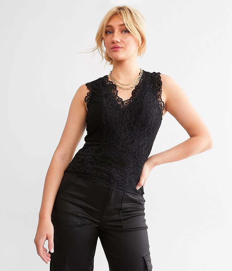 Lace Layering Tank Top