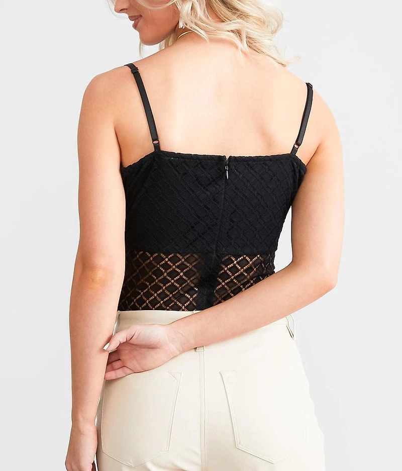 Eyelash Lace Bodysuit