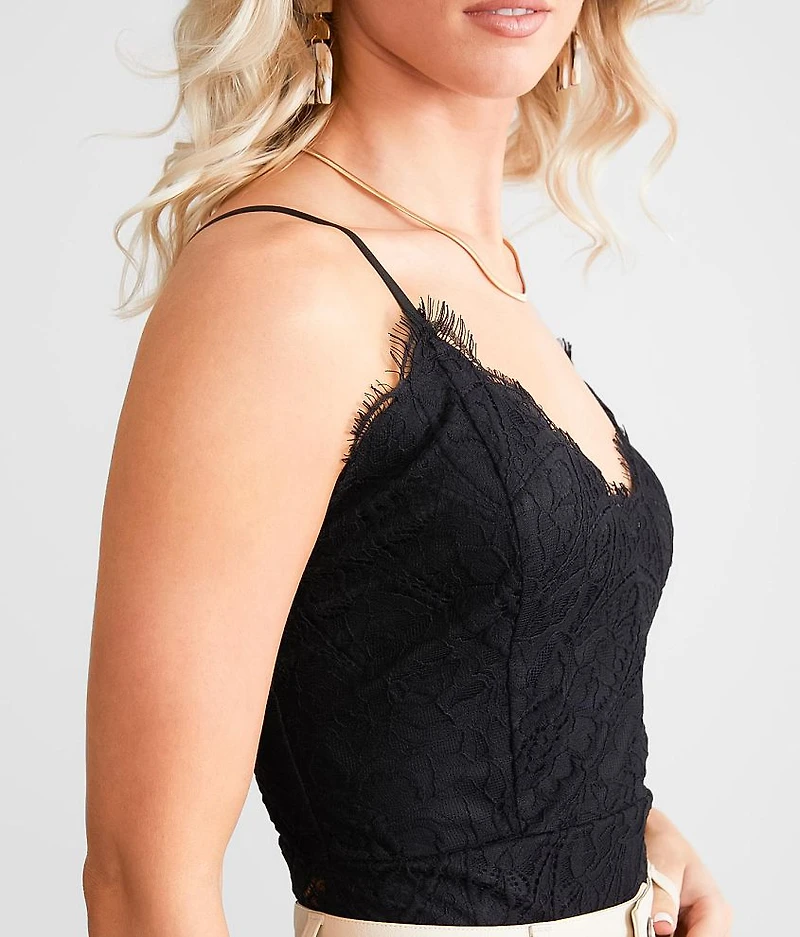 Eyelash Lace Bodysuit