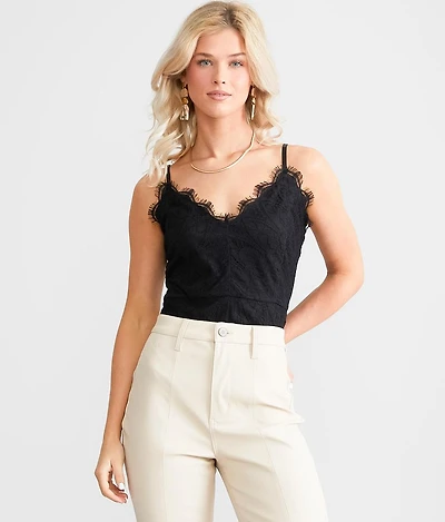 Eyelash Lace Bodysuit