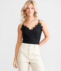 Eyelash Lace Bodysuit